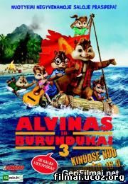 Alvinas ir burundukai 3 / Alvin and the Chipmunks: Chip-Wrecked